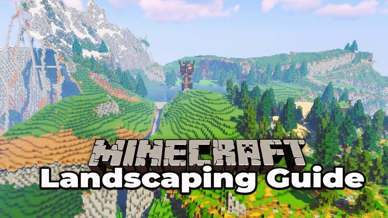 Creating Realistic Landscapes and Terrains in Minecraft